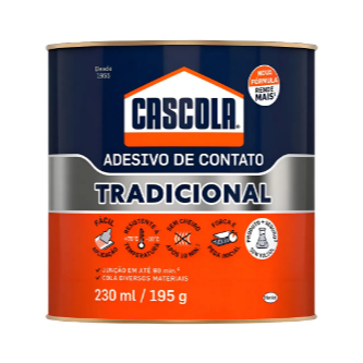 Cola Contato Cascola Tradicional sem Toluol 195g