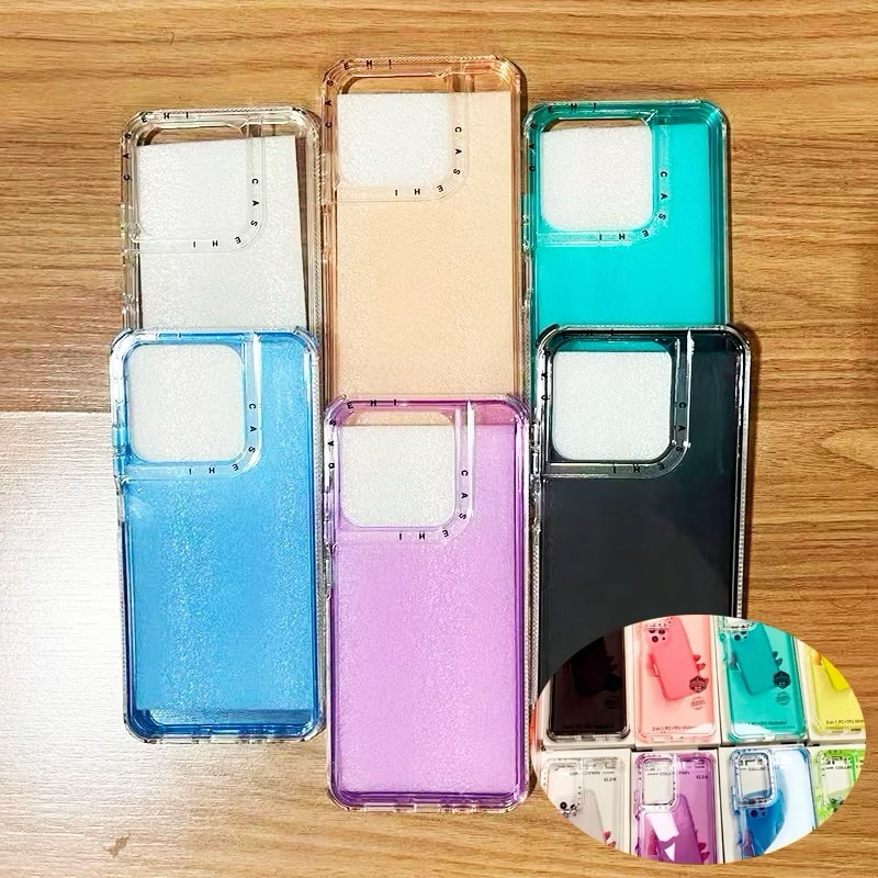 Capa Space Anti-Amarelo Acrilico Para Realme C61/C63/C65/C75/NOTE 60/C53/NOTE 50/C51/C55/C67 Protetor Celular Anti-Impac em Oferta na Shopee