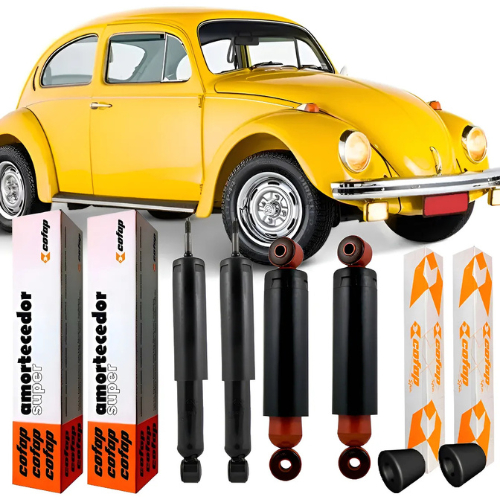 Jogo 4 Amortecedores Cofap Spa Super+baten Fusca 1300l 1500