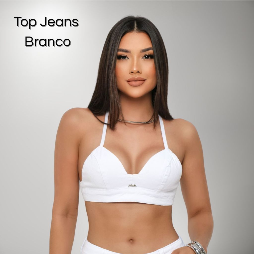 Cropped Alcinha Branco: Onde Comprar | BuscaProdutos
