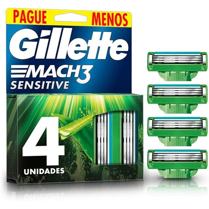 Gillette Mach3 Sensitive com 4: Onde Comprar | BuscaProdutos