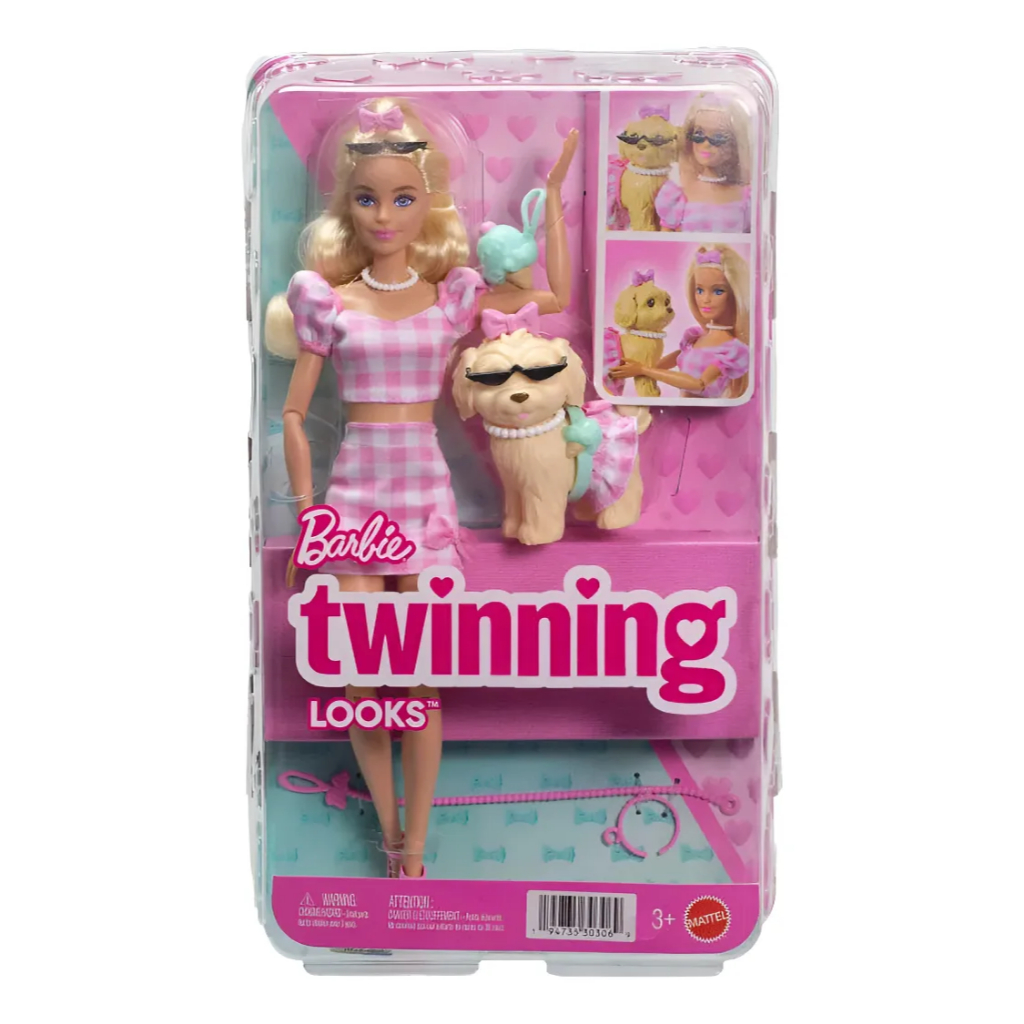 Barbie Looks Iguais Malibu E Cachorrinho - Mattel Jfp36 em Oferta na Shopee