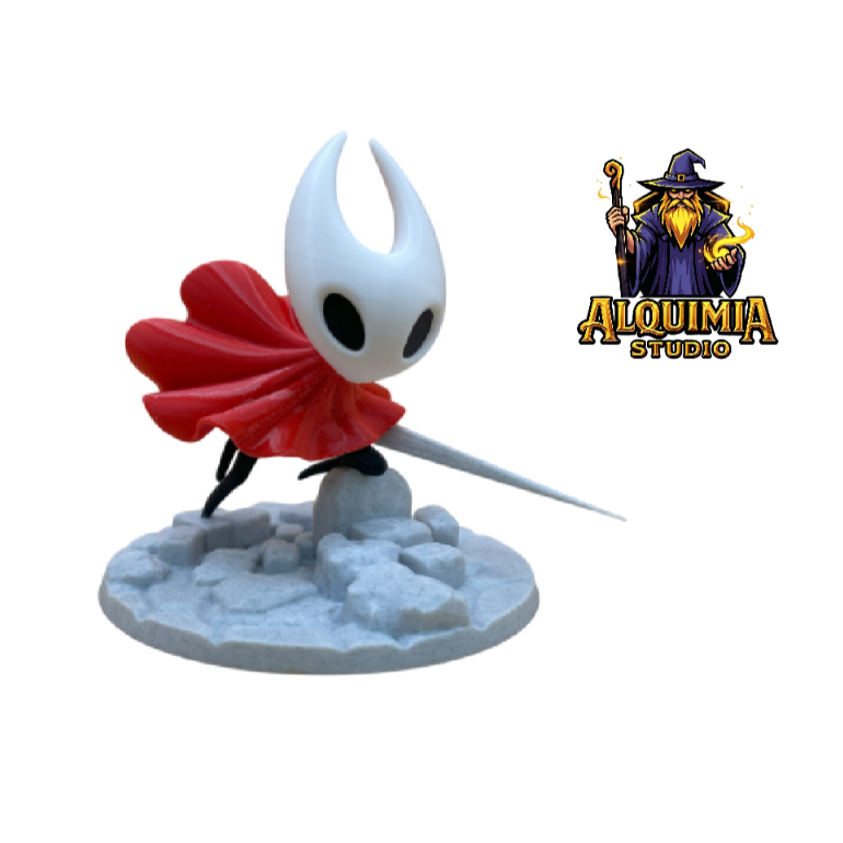 Boneco HORNET figura colecionável – Hollow Knight Silksong edição colecionador decoração geek