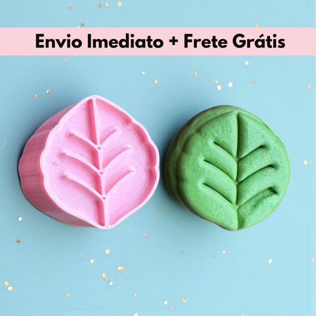 Modelador Ejetor Folha para Brigadeiro, Doce, Massa e Biscoito em Oferta na Shopee