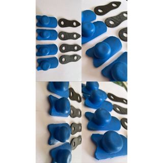 Jogo com 4 Buchas de Silicone para Galos – Protetor de Batoque (Alta Resistência) em Oferta na Shopee