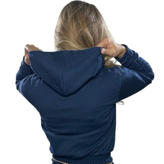 Blusa Feminino Moletom Flanelado Capuz Inverno Promocao