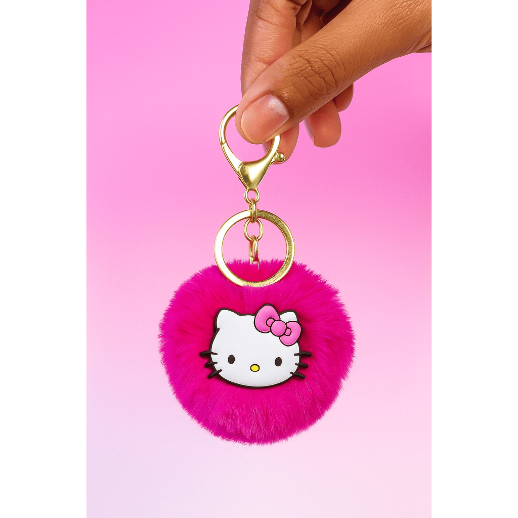 Chaveiro de Pompom – Acessório de moto, Bolsa e Mochila feminina | chaveiro personalizado lembrancinhas