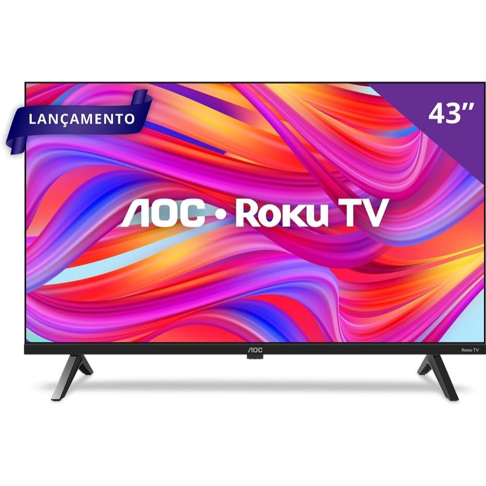 Smart TV AOC Roku TV 43” Full HD 43S5045