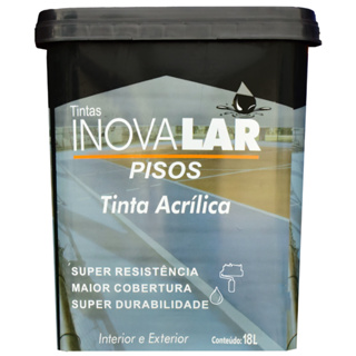 Tinta Piso Acrílica Premium Alta Cobertura e Durabilidade Alta Resistência Inovalar em Oferta na Shopee