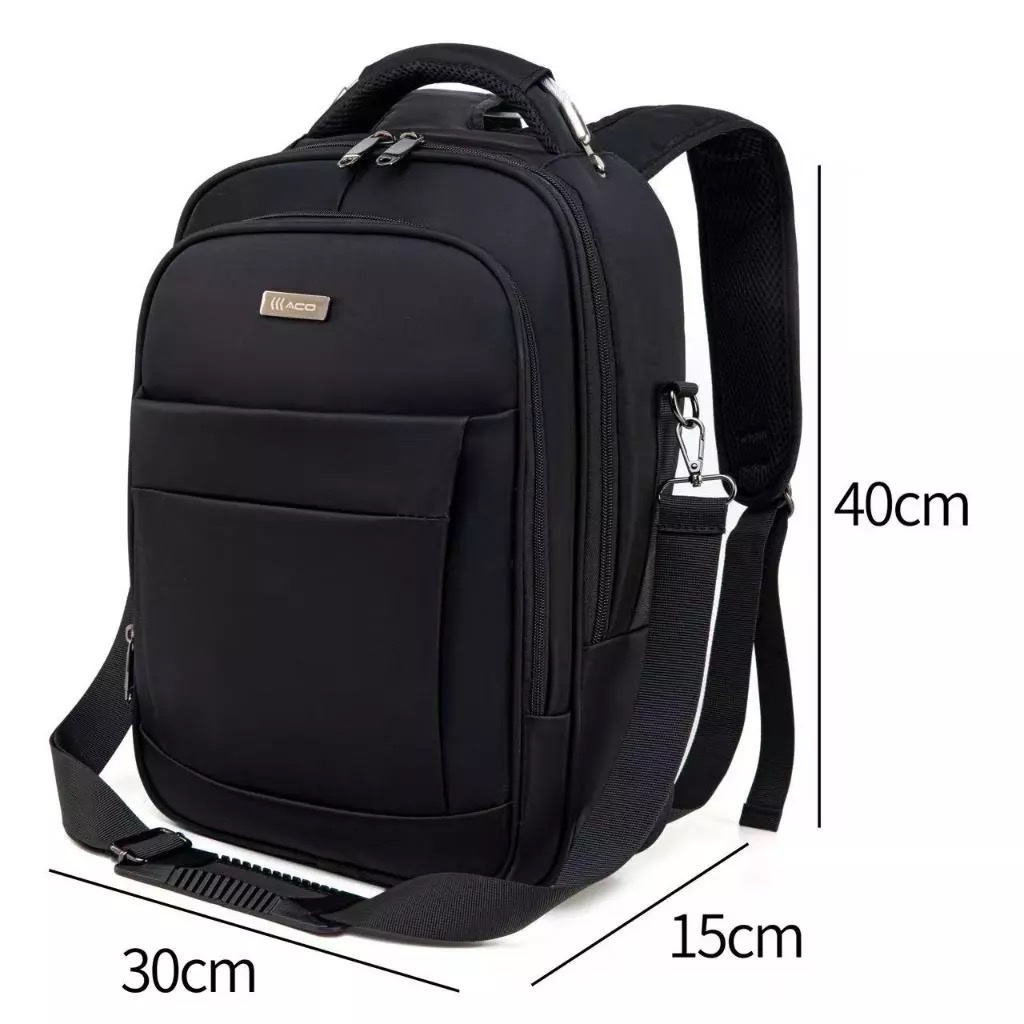 A C O Mochila Escolar Feminina Masculina Bolsa Notebook Prova D'água C/ Alça Laptop A-1604