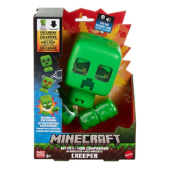 Boneco de ação Minecraft My Pet Creeper - Mattel Jgx49