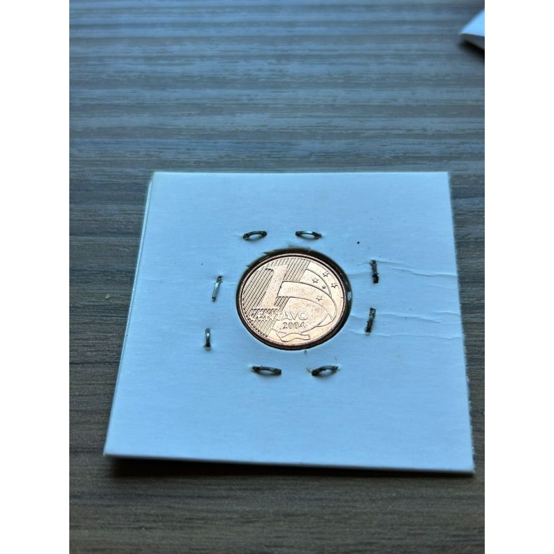 Protetor para moeda especial colecionavel de 1 Centavo (Moeda da foto está inclusa)