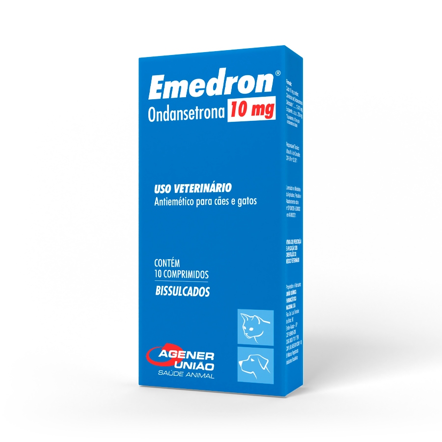 Emedron Agener 10mg com 10 Comprimidos – Cães e Gatos em Oferta na Shopee