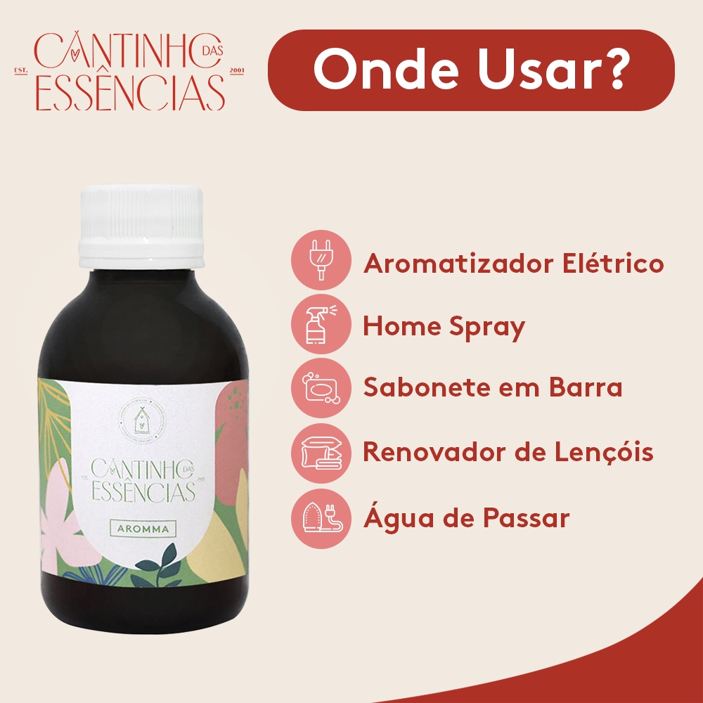 Essência Lavanda Francesa 100g - Linha Aromma