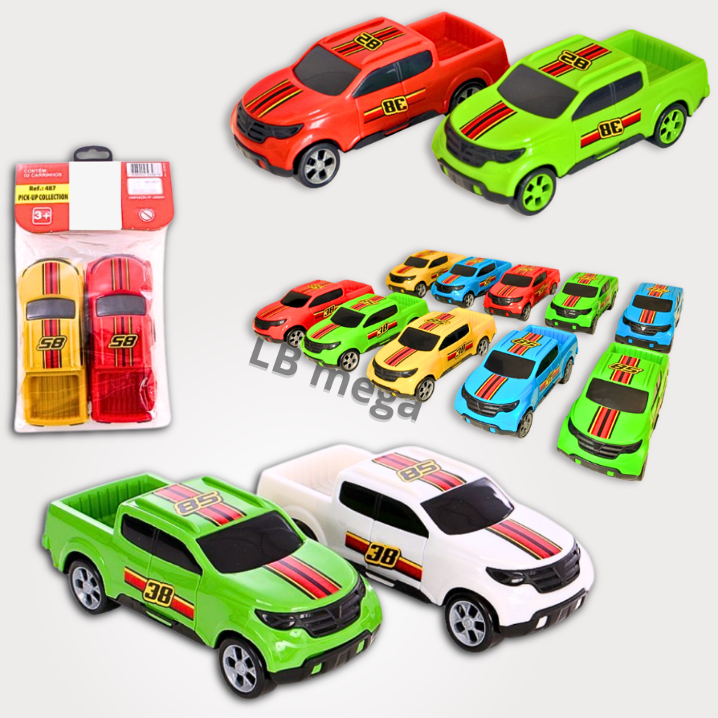 Brinquedo Carrinho Pickup Caminhonete Infantil em Oferta na Shopee