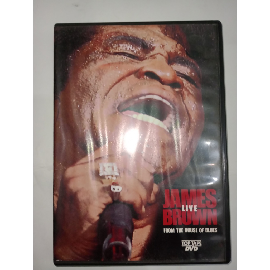 DVD OrIginal James Brown Live Fron The House of Blues/ Ler Descrição