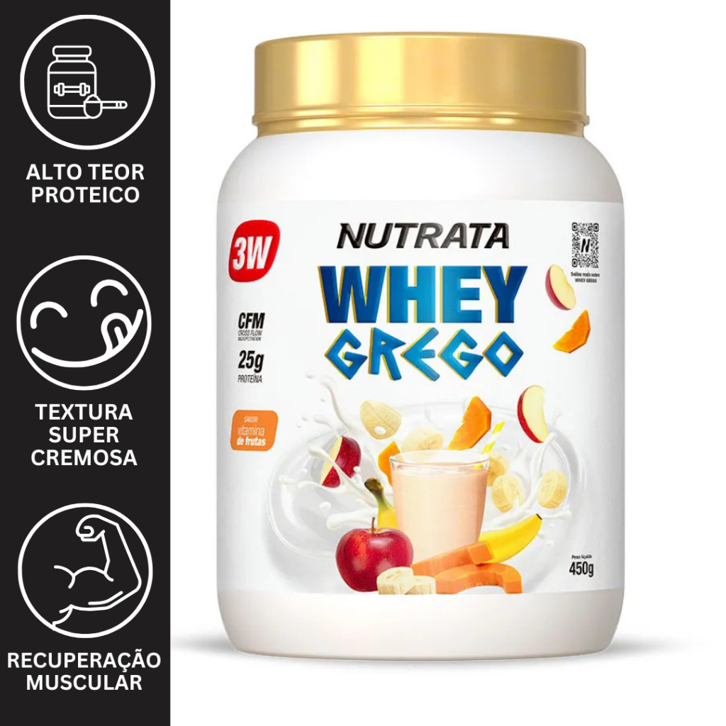 Whey Grego Nutrata 900g: Onde Comprar | BuscaProdutos