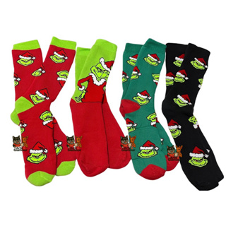 Meia Divertida de Natal Natalina Grinch ENVIO RÁPIDO  Papai Noel🎄 | TAM: 33 A 44 Personagem Verde Mal-Humorado em Oferta na Shopee