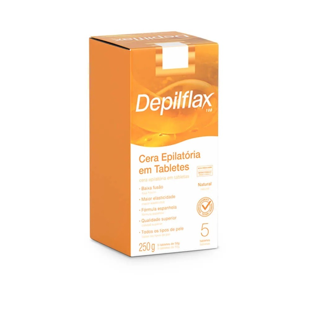 Cera Quente Depilatória Natural Depilflax 250g