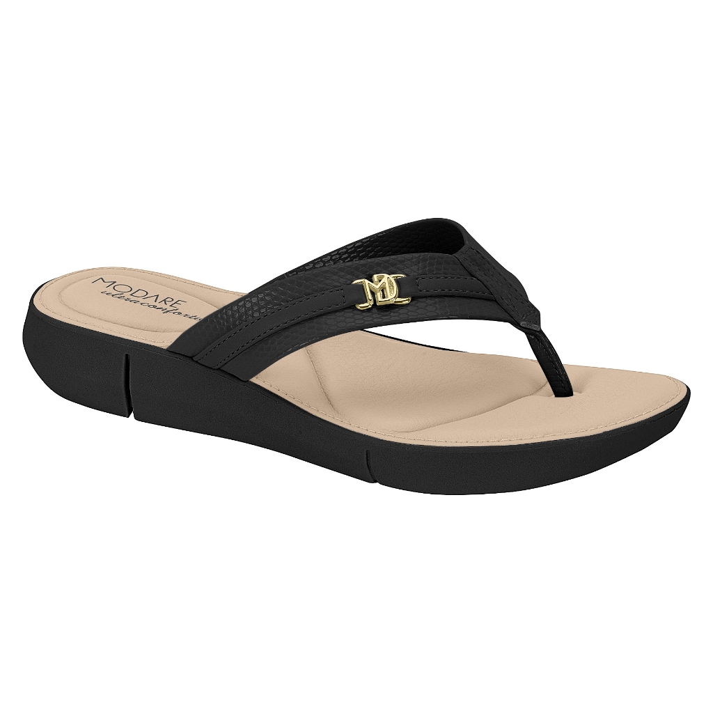 Chinelo Tamanco Feminino Modare Ultraconforto Reflex Sense Dia Dia Esporão Tamanho Especial 40-41-42