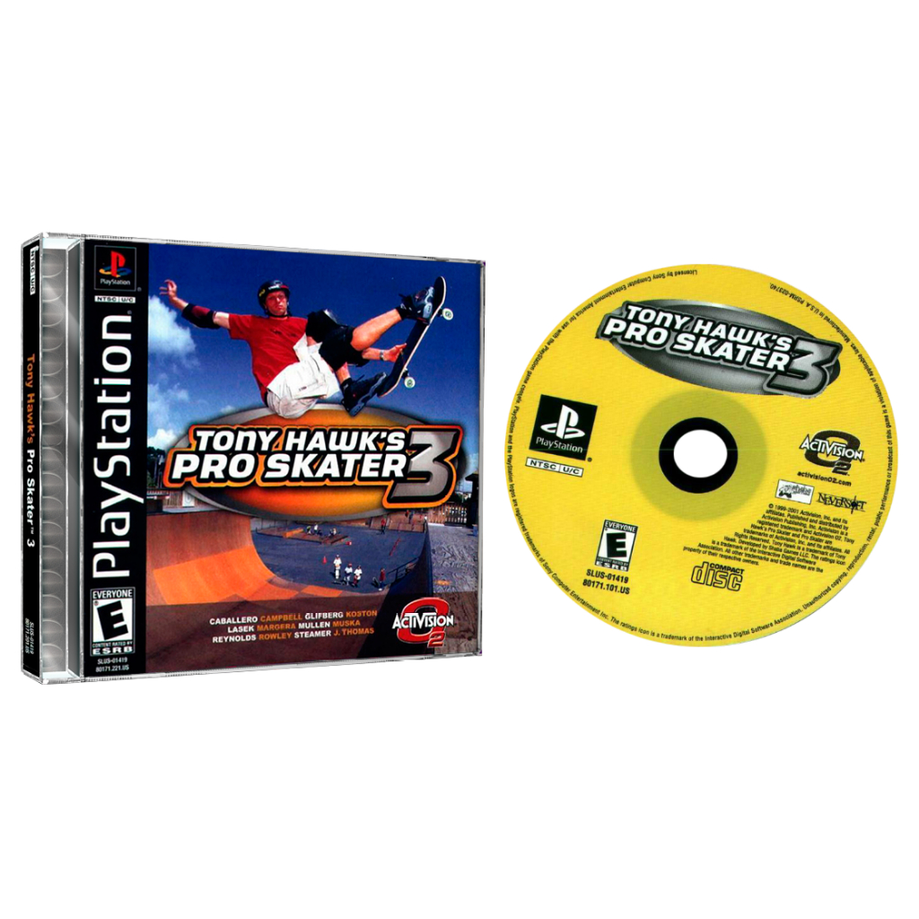 Jogo Tony Hawk's 3 Para PS1 Playstation 1