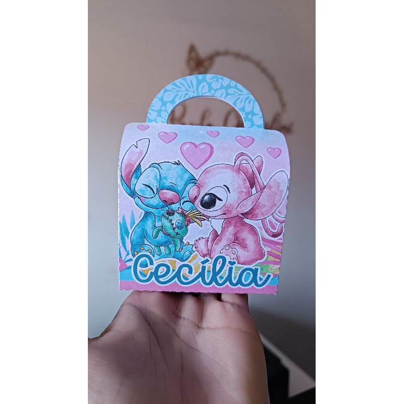 Caixa Papelaria Personalizada - Lembrancinha -. Stitch - Jardim - Heróis - Fazendinha. Qualquer Tema!