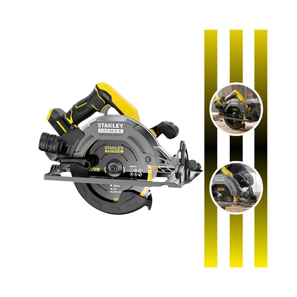 Serra Circular 7 1/4" Sem Fio 20v Max Brushless Sbc551 Stanley em Oferta na Shopee