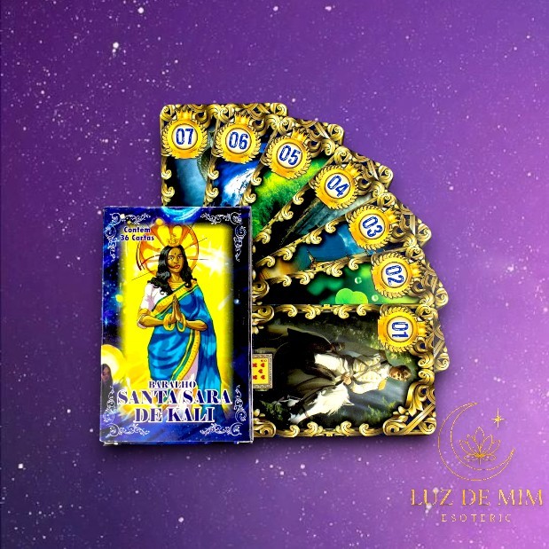 Baralho Santa Sara de Kali – Proteção e Luz Cigana