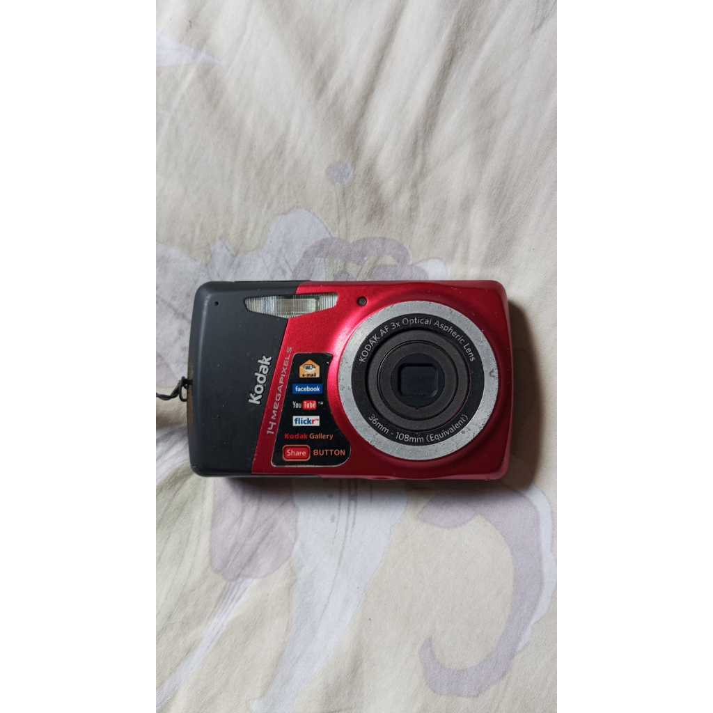 Máquina fotográfica Kodak M531 sucata não funciona #av