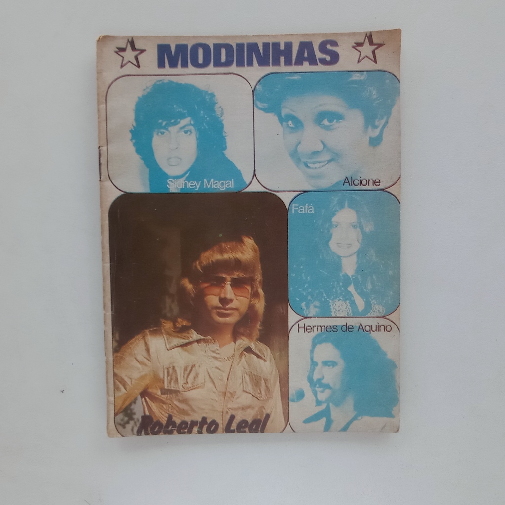 Revista Modinhas - Anos 70 - Roberto Leal / Sidney Magal / Alcione  / Fafá de Belem