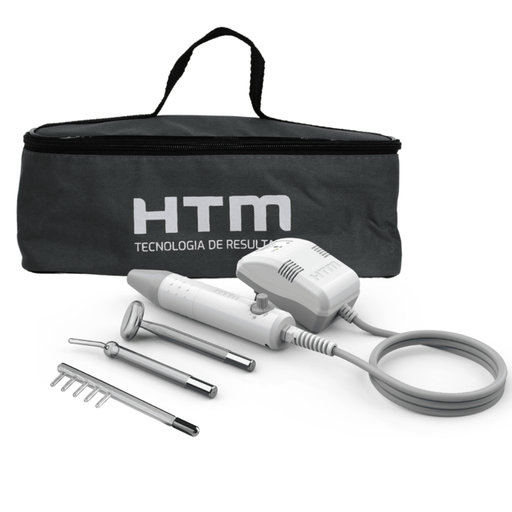 Beauty Face Htm - Aparelho De Alta Frequência Portátil E Eletrodo Pente Com Anvisa