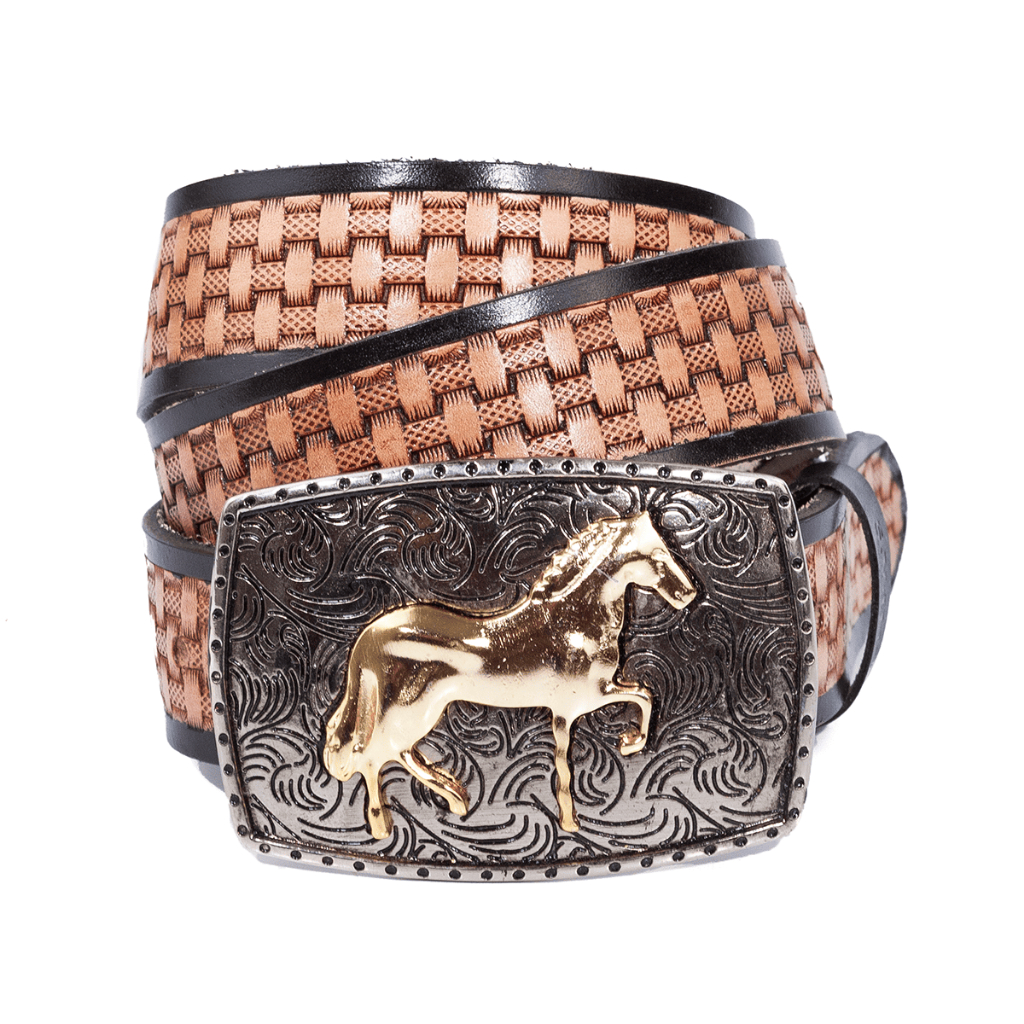 Cinto Masculino Country Pampas Country Fivela Grande Cavalo Western Rodeio