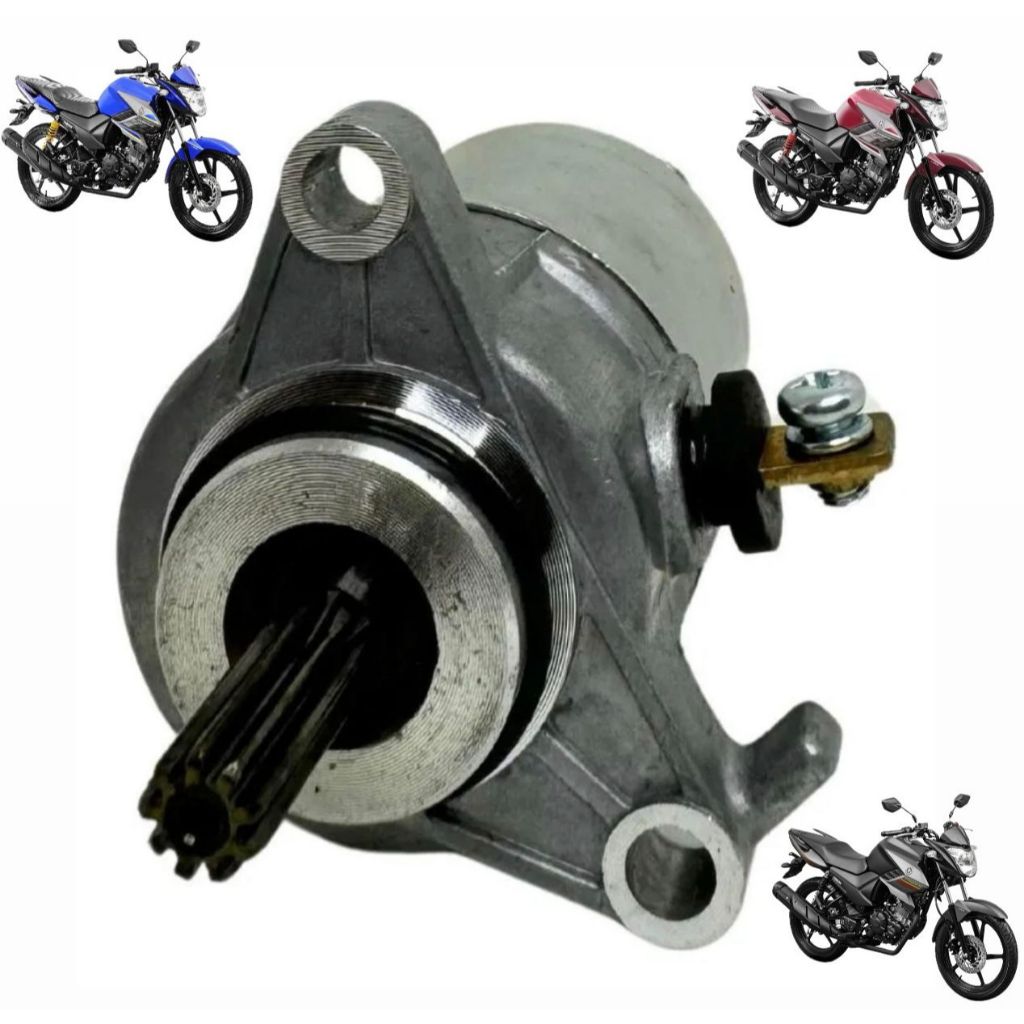 Motor De Partida Yamaha Fazer 150 - Factor 150/ Crosser 150/  N-max 160 em Oferta na Shopee
