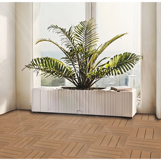 Deck Modular Plástico Listrado 30x30cm Cores Diversas em Oferta na Shopee