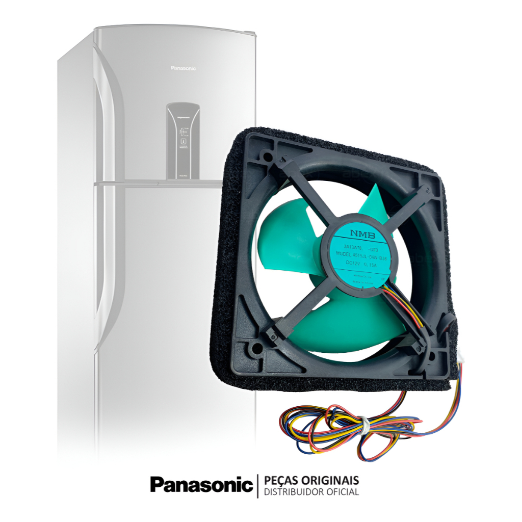 Cooler Ventilador Interno Original para Geladeira PANASONIC - Todos Modelos PANASONIC