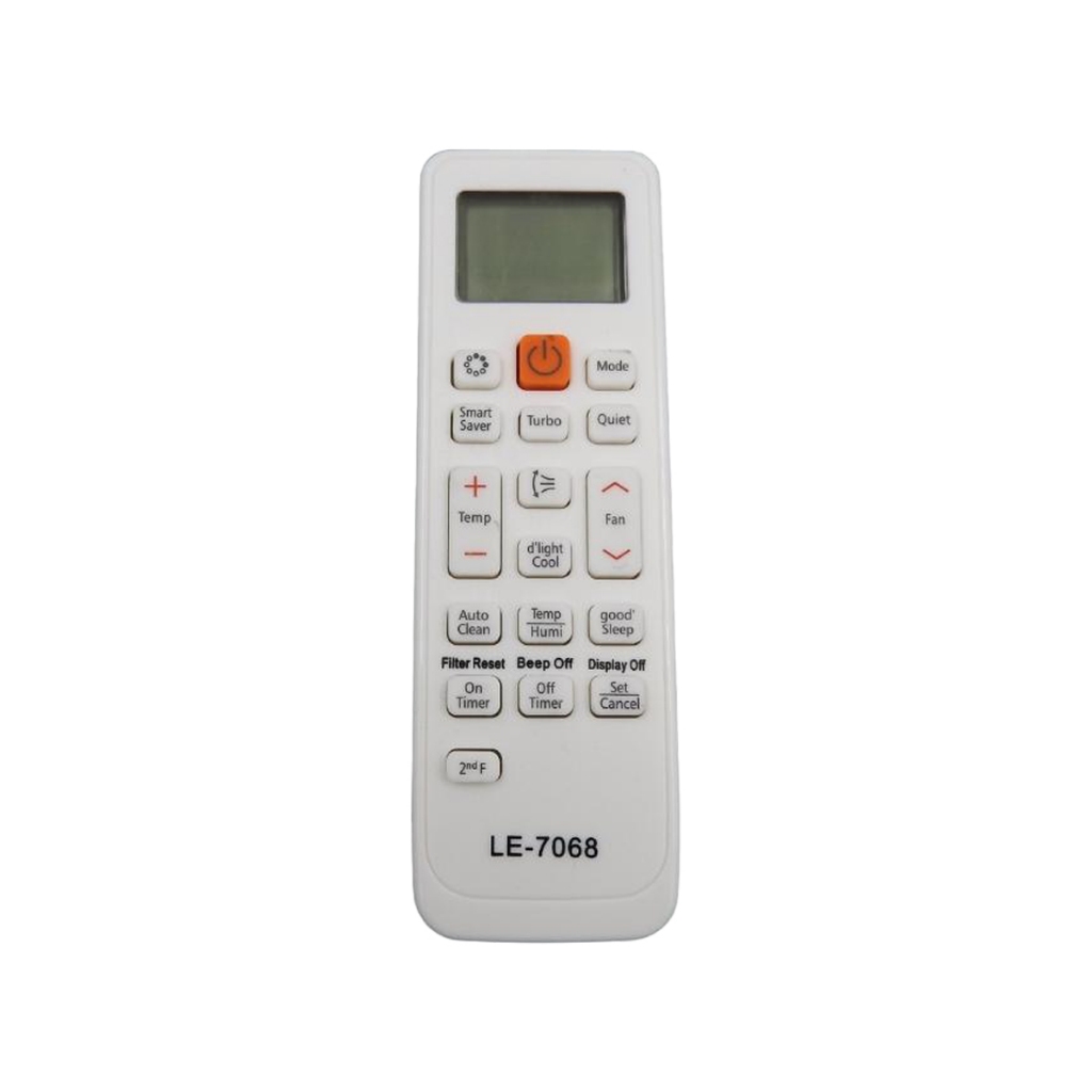 Controle Remoto Compatível Com Ar Condicionado Samsung - 026-7068