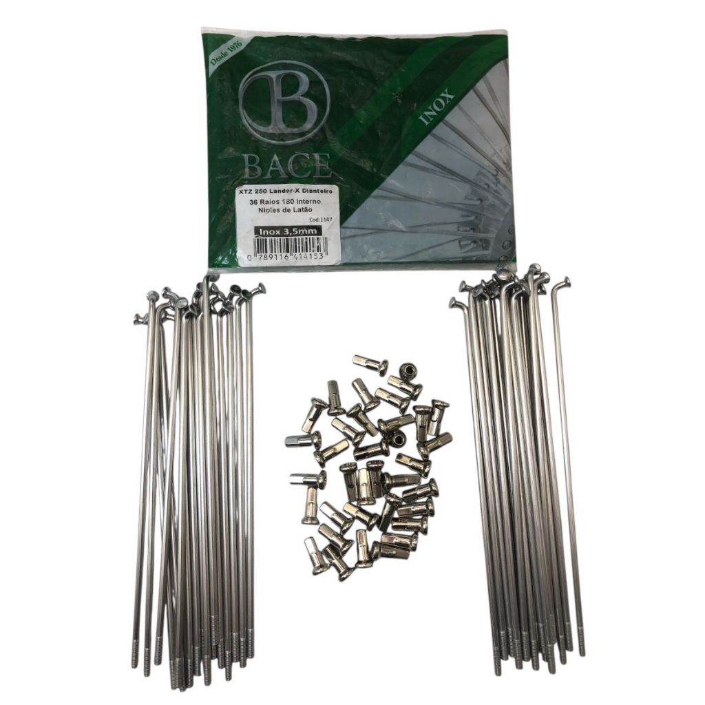 Raio Inox Xtz 250 Lander X Motard Diant 3,5Mm Ñ Enferruja Bace
