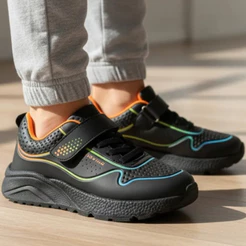 Tênis Infantil Ortopasso Menino Masculino Escolar Conforto Confortável Colorido Leve Macio Original