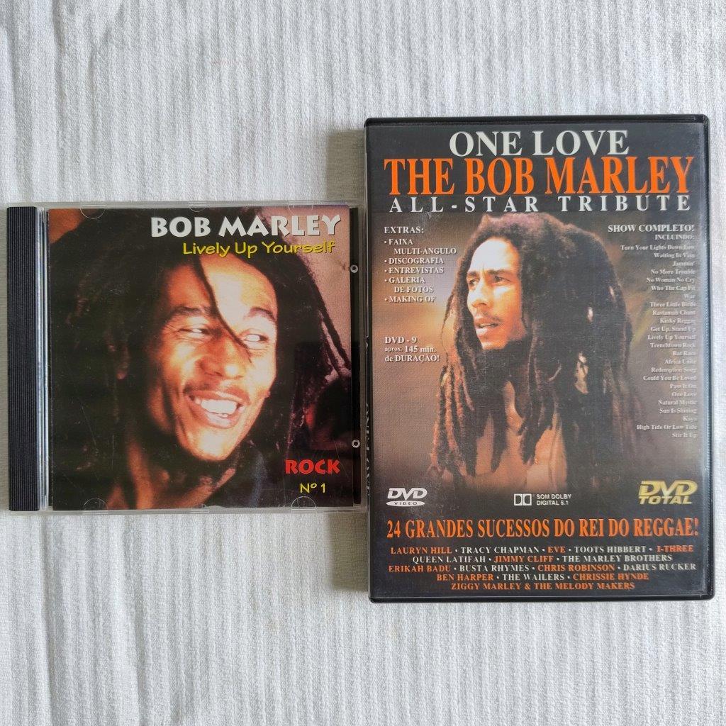 CD: Bob Marley - Lively Up Yourself + DVD: One Love - The Bob Marley All-Star Tribute