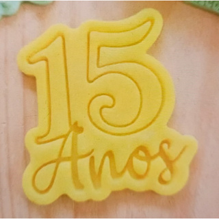 Cortador Profissional de Biscoito/Bolacha/ Pasta Americana 🍪 Tema 15 Anos e Outros em Oferta na Shopee