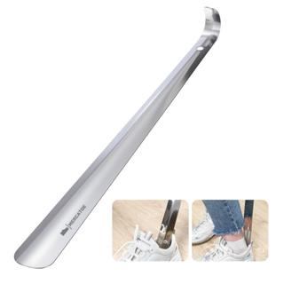 Calçadeira 42cm Aço Inox para Sapatos | Sandálias | Tênis - Idosos Obesos Grávidas MERCATOE SIMPLE em Oferta na Shopee