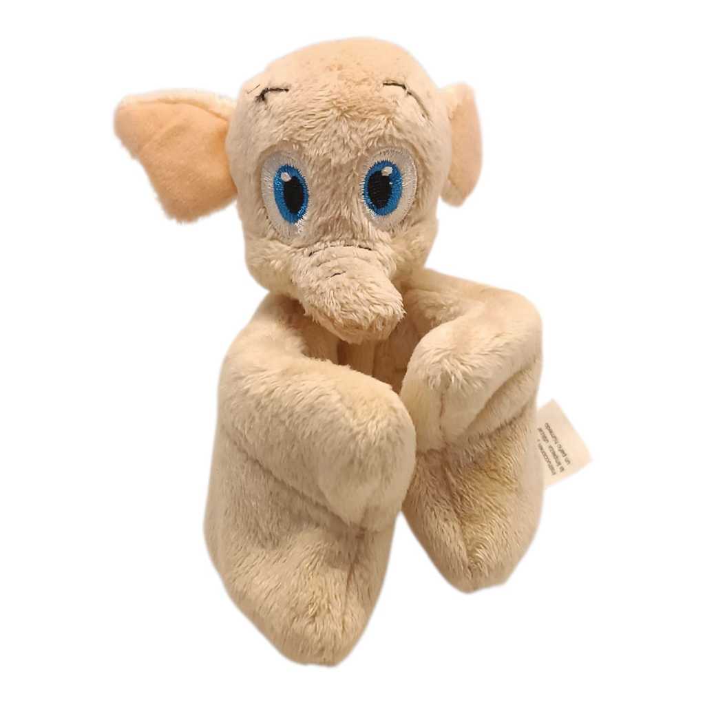 Pelúcia Kinder Natoons Agarradinho Ovo Elefante Marrom-claro (Usado)