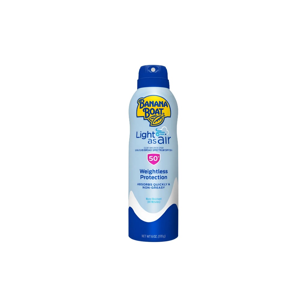 Protetor Solar Banana Boat Light As Air Spray Spf 50