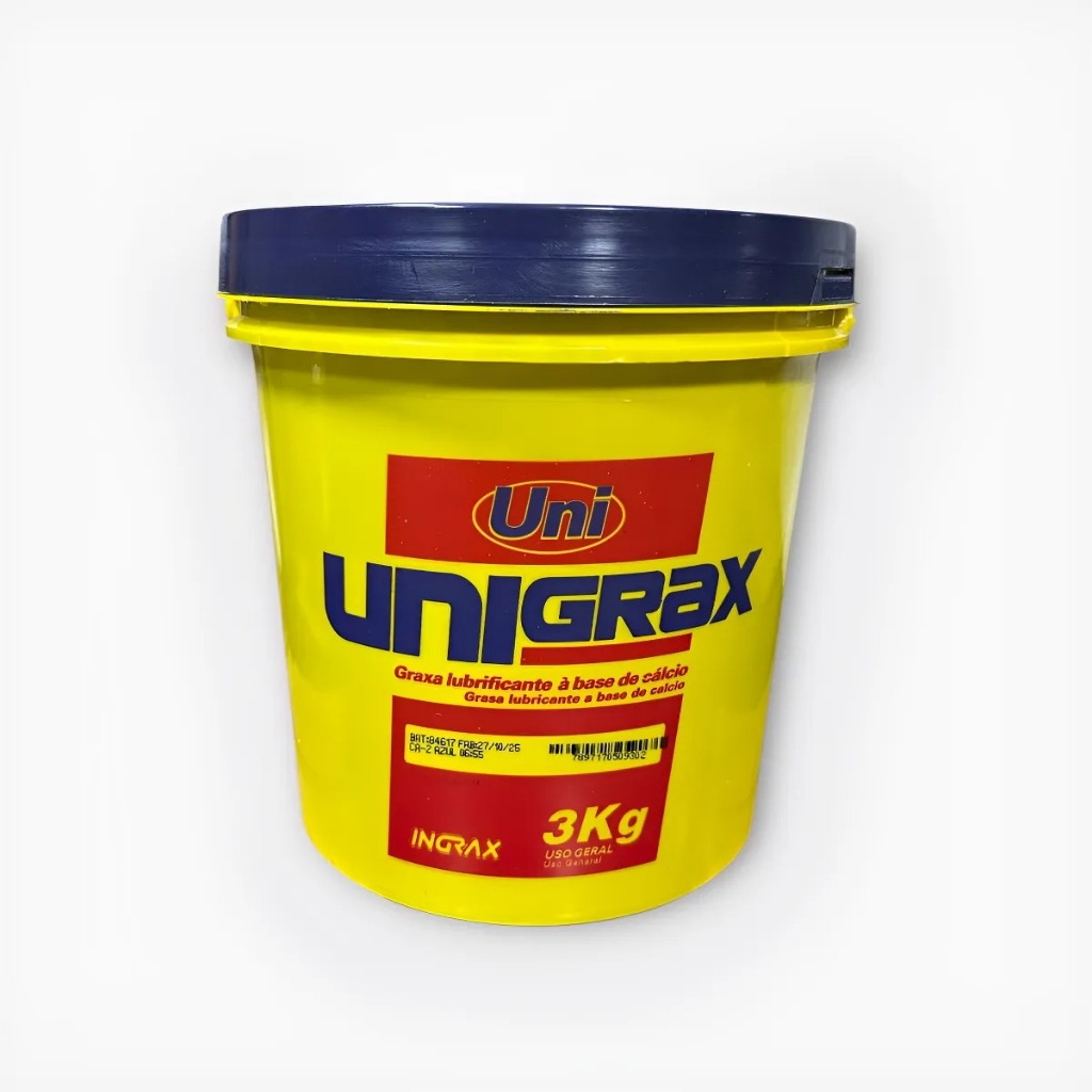 Graxa Ca 2 Ingrax Azul Automotiva Unigrax Lubrifica 3kg