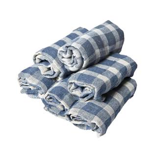 Saco alvejado xadrez grande 45cm x 65cm com 6 peças Caebi em Oferta na Shopee