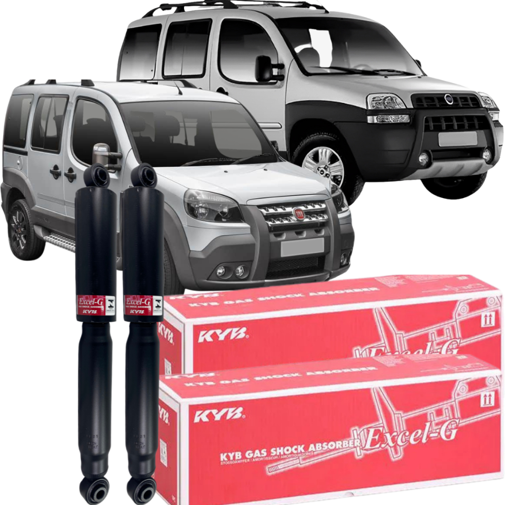 Par Amortecedor Traseiro Fiat Doblô Adventure