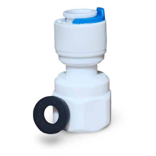 Conexão Reta 1/4 Femea X 1/4 em Oferta na Shopee