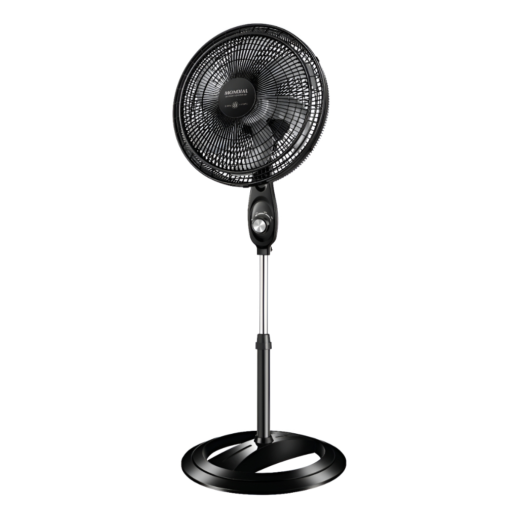 VENTILADOR MONDIAL VSP40C-NB SUPER POWER COLUNA 40CM 6 PAS 3 VEL 127V PRETO