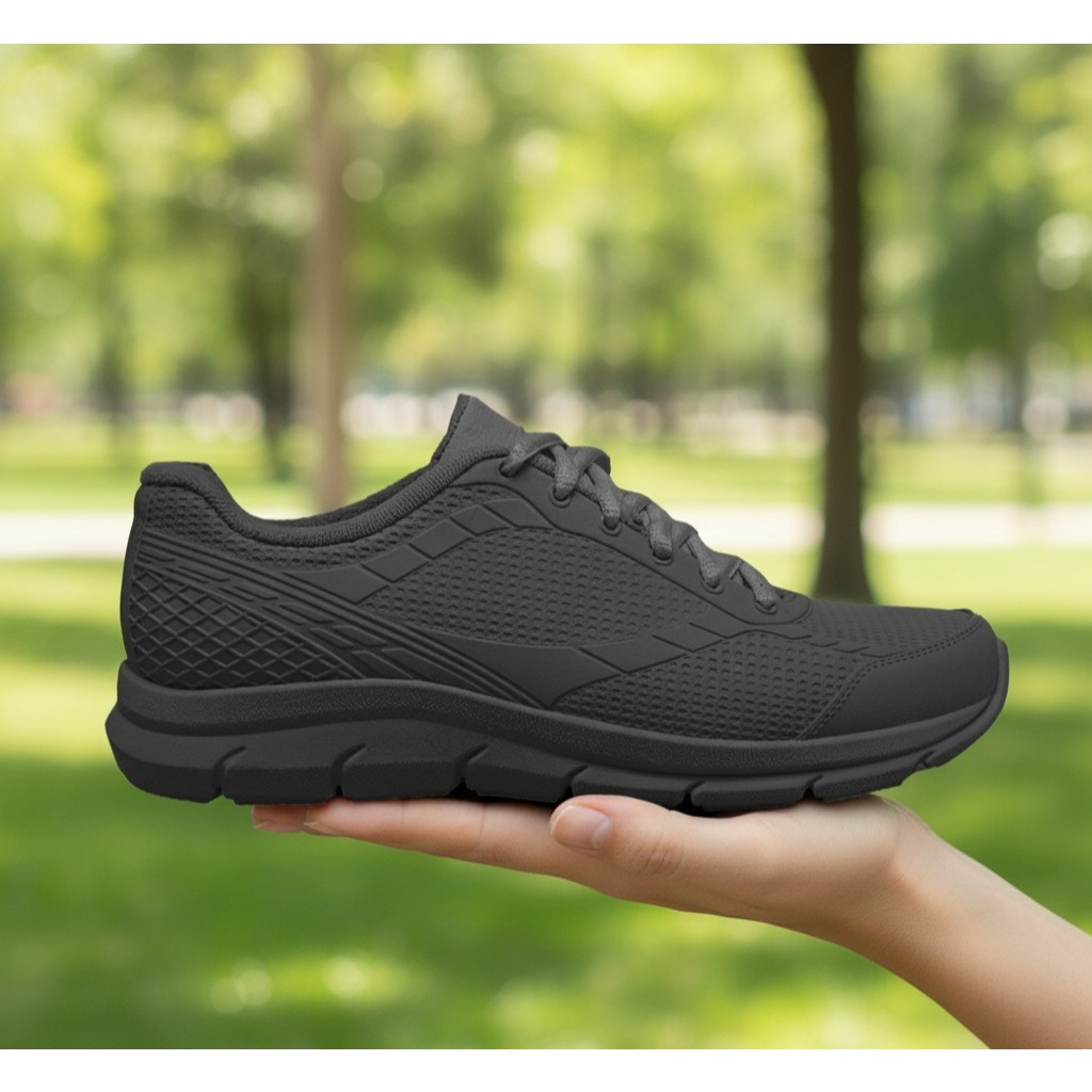 Tênis Feminino Casual 321- Preto – Leve, Confortável e Estiloso.