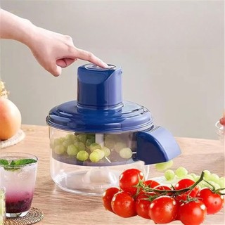 Descascador Elétrico de Alho Frutas e Vegetais Automático – Design Portátil e Bateria Rec…